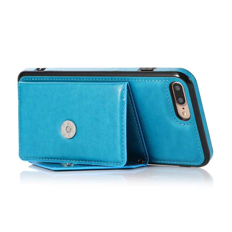 Multi-functional Cross-body Card Bag TPU+PU Back Cover Case with Holder & Card Slot & Wallet For iPhone 6 / 6s
