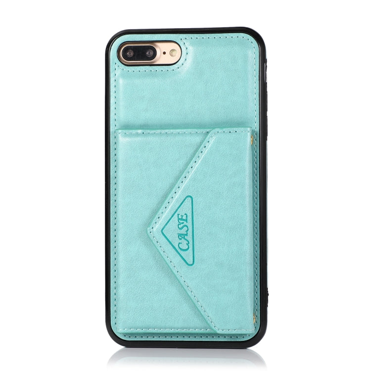 Multi-functional Cross-body Card Bag TPU+PU Back Cover Case with Holder & Card Slot & Wallet For iPhone 6 / 6s