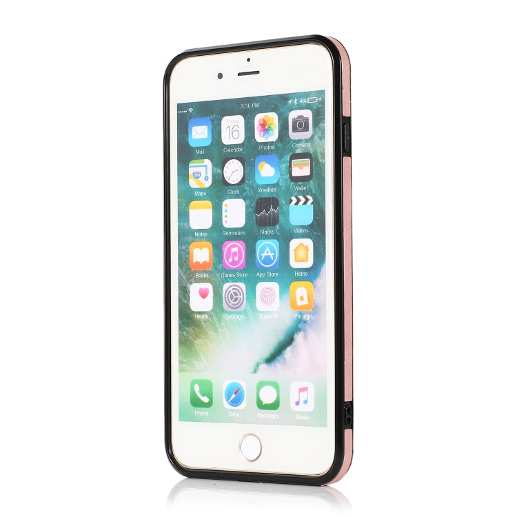 Multi-functional Cross-body Card Bag TPU+PU Back Cover Case with Holder & Card Slot & Wallet For iPhone 6 Plus / 6s Plus
