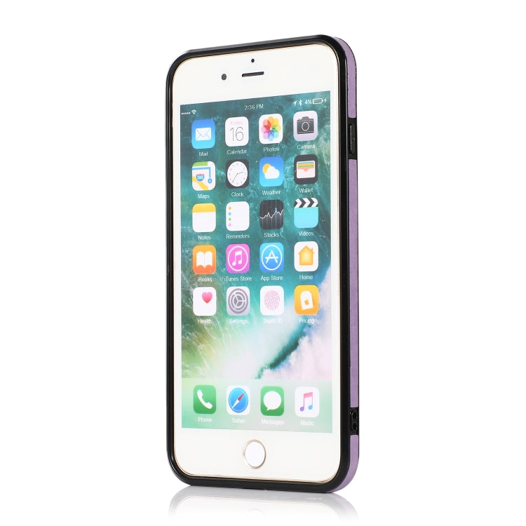 Multi-functional Cross-body Card Bag TPU+PU Back Cover Case with Holder & Card Slot & Wallet For iPhone 8 Plus / 7 Plus