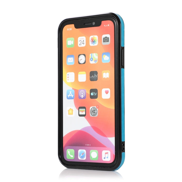 For iPhone 11 Multi-functional Cross-body Card Bag TPU+PU Back Cover Case with Holder & Card Slot & Wallet