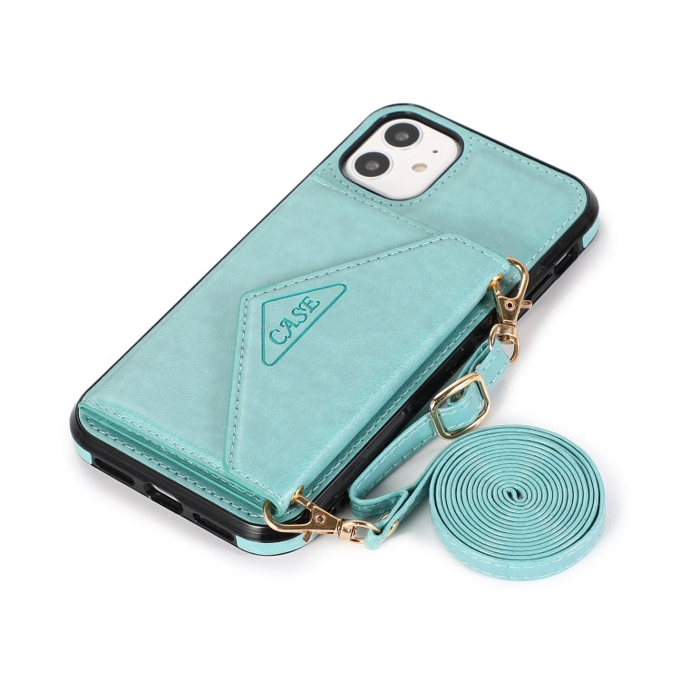 For iPhone 11 Pro Multi-functional Cross-body Card Bag TPU+PU Back Cover Case with Holder & Card Slot & Wallet