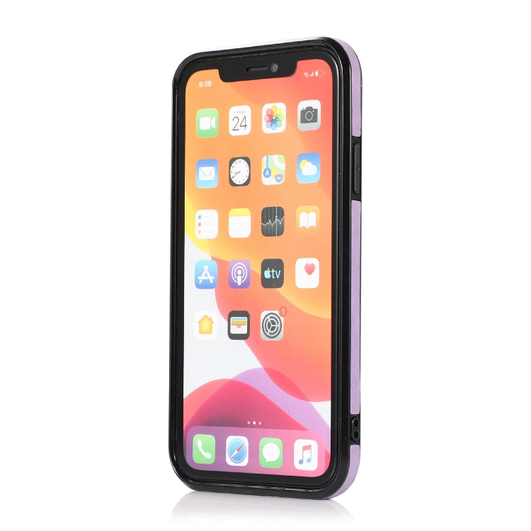 For iPhone 11 Pro Max Multi-functional Cross-body Card Bag TPU+PU Back Cover Case with Holder & Card Slot & Wallet
