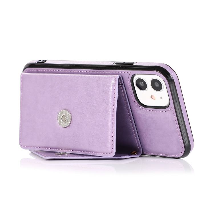 For iPhone 11 Pro Max Multi-functional Cross-body Card Bag TPU+PU Back Cover Case with Holder & Card Slot & Wallet
