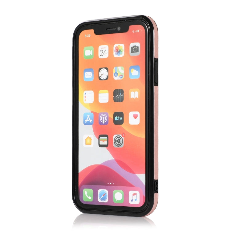 For iPhone 11 Pro Max Multi-functional Cross-body Card Bag TPU+PU Back Cover Case with Holder & Card Slot & Wallet