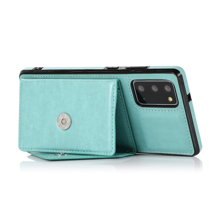 For Samsung Galaxy Note20 Ultra Multi-functional Cross-body Card Bag TPU+PU Back Cover Case with Holder & Card Slot & Wallet