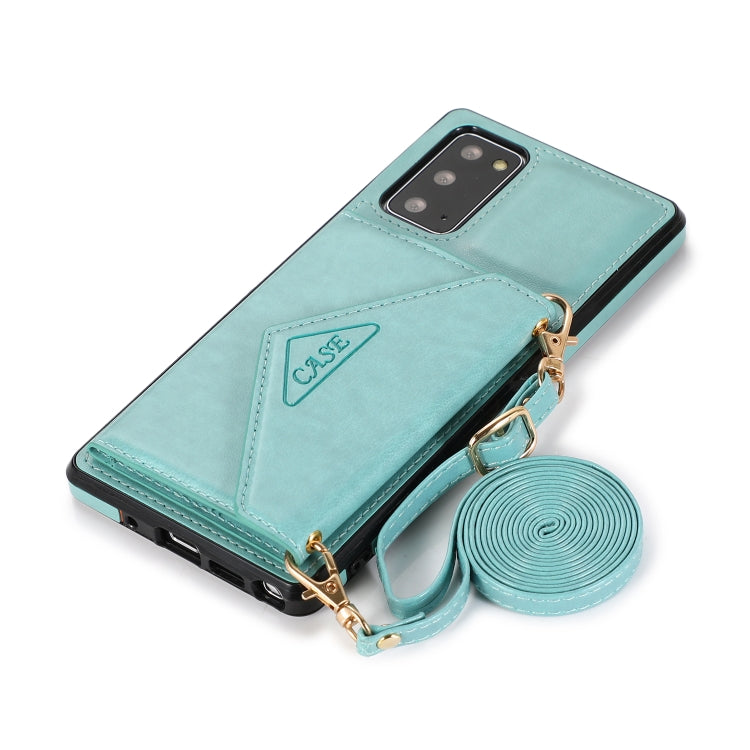 For Samsung Galaxy S20 Multi-functional Cross-body Card Bag TPU+PU Back Cover Case with Holder & Card Slot & Wallet