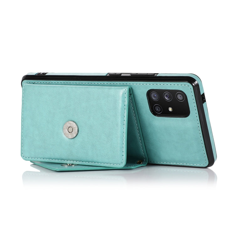 For Samsung Galaxy A31 Multi-functional Cross-body Card Bag TPU+PU Back Cover Case with Holder & Card Slot & Wallet