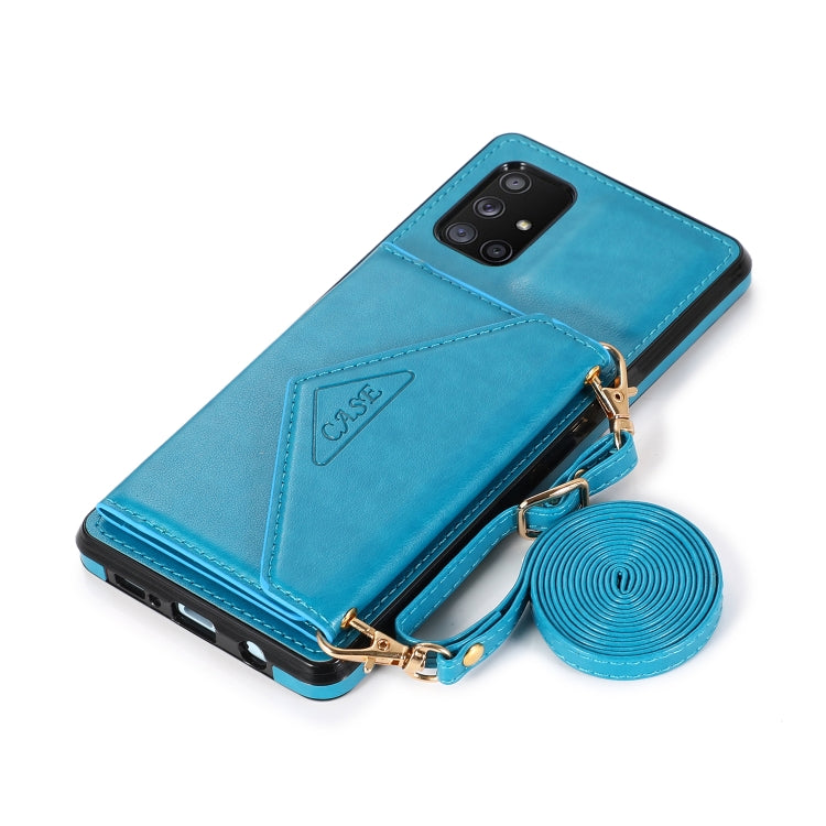 For Samsung Galaxy M31 Multi-functional Cross-body Card Bag TPU+PU Back Cover Case with Holder & Card Slot & Wallet