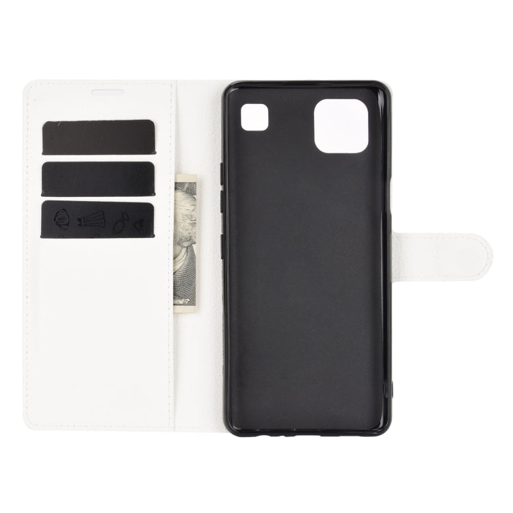 For LG K92 5G Litchi Texture Horizontal Flip Protective Case with Holder & Card Slots & Wallet