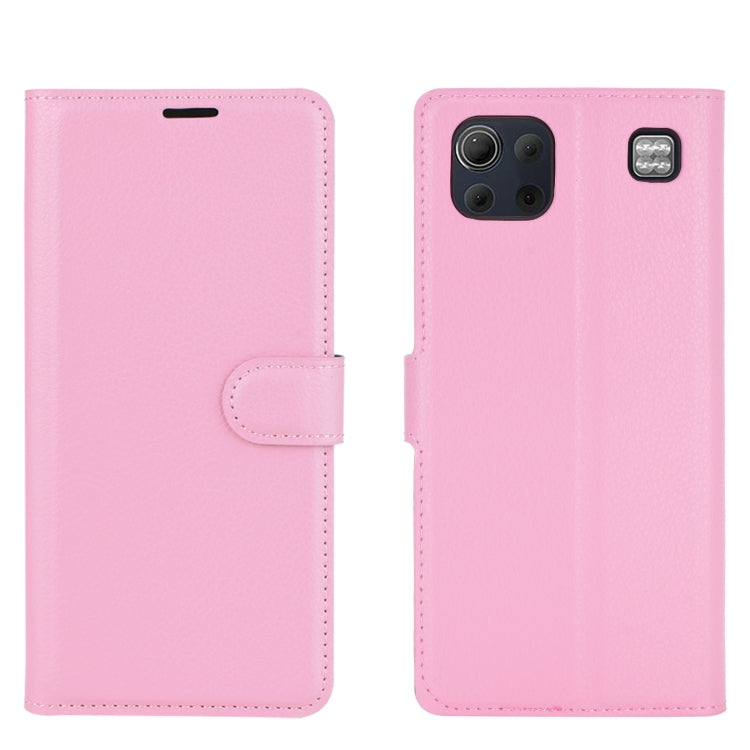 For LG K92 5G Litchi Texture Horizontal Flip Protective Case with Holder & Card Slots & Wallet