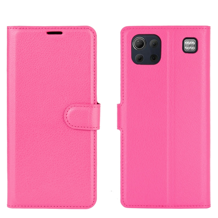 For LG K92 5G Litchi Texture Horizontal Flip Protective Case with Holder & Card Slots & Wallet