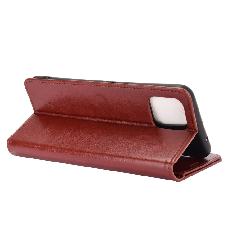 For OPPO A72 / A73 5G R64 Texture Single Horizontal Flip Protective Case with Holder & Card Slots & Wallet & Photo Frame