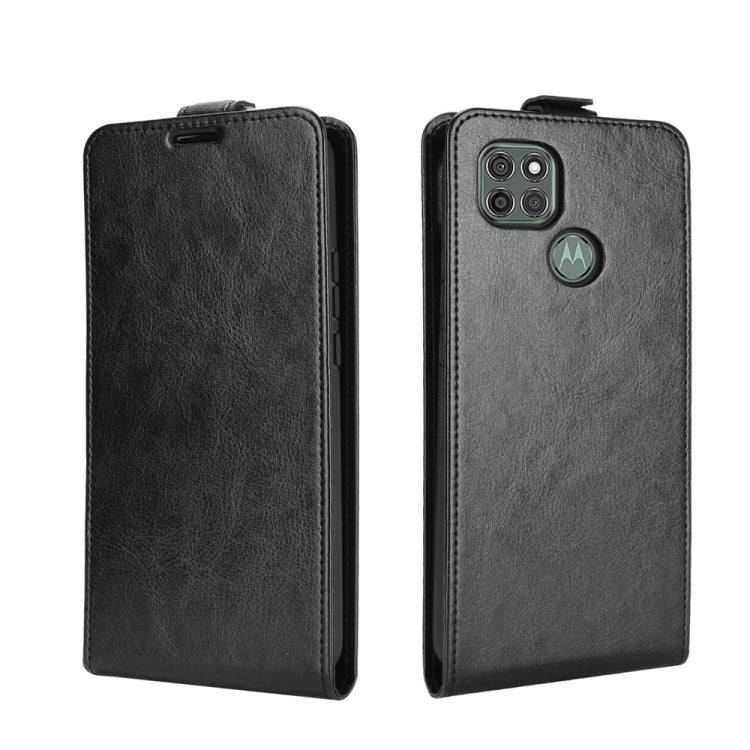 For Motorola Moto G9 Power R64 Texture Single Vertical Flip Leather Protective Case with Card Slots & Photo Frame