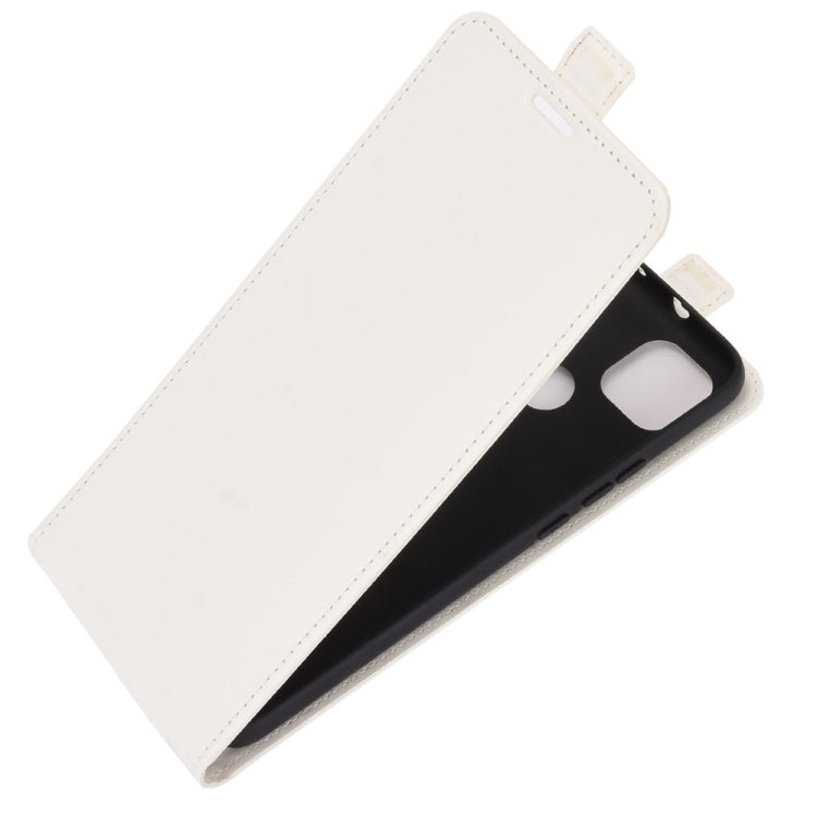 For Motorola Moto G9 Power R64 Texture Single Vertical Flip Leather Protective Case with Card Slots & Photo Frame