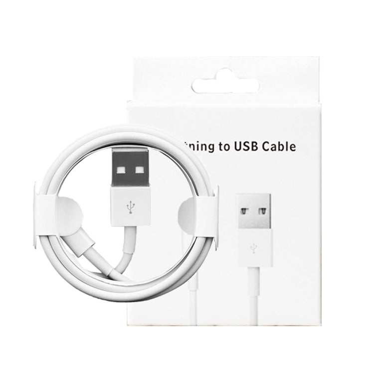 XJ-021 2A USB Male to USB-C / Type-C Male Interface Charge Cable, Length: 1m
