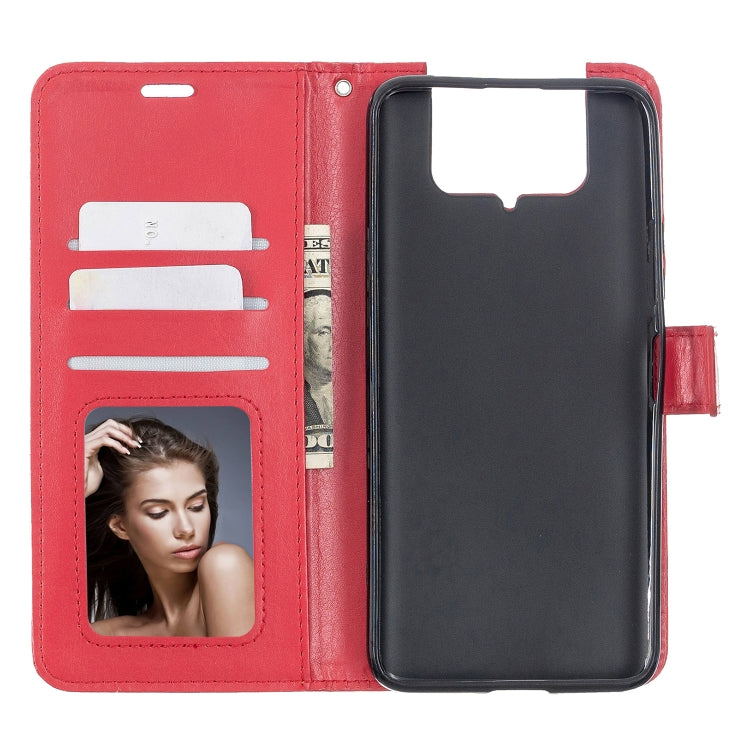 For Asus Zenfone 7 ZS670KS Crazy Horse Texture Horizontal Flip Leather Case with Holder & Card Slots & Wallet & Photo Frame