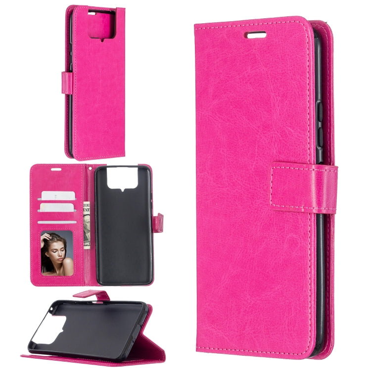 For Asus Zenfone 7 ZS670KS Crazy Horse Texture Horizontal Flip Leather Case with Holder & Card Slots & Wallet & Photo Frame