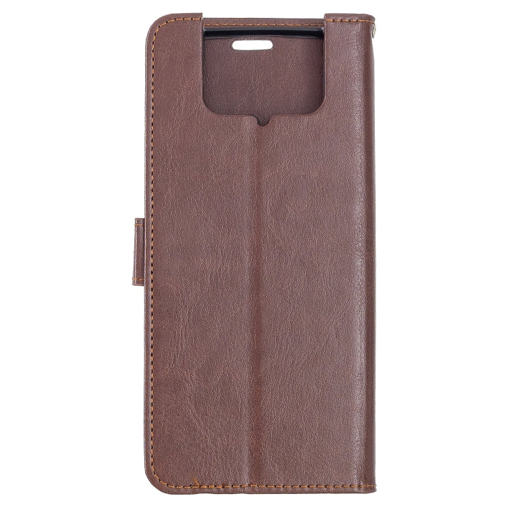 For Asus Zenfone 7 ZS670KS Crazy Horse Texture Horizontal Flip Leather Case with Holder & Card Slots & Wallet & Photo Frame