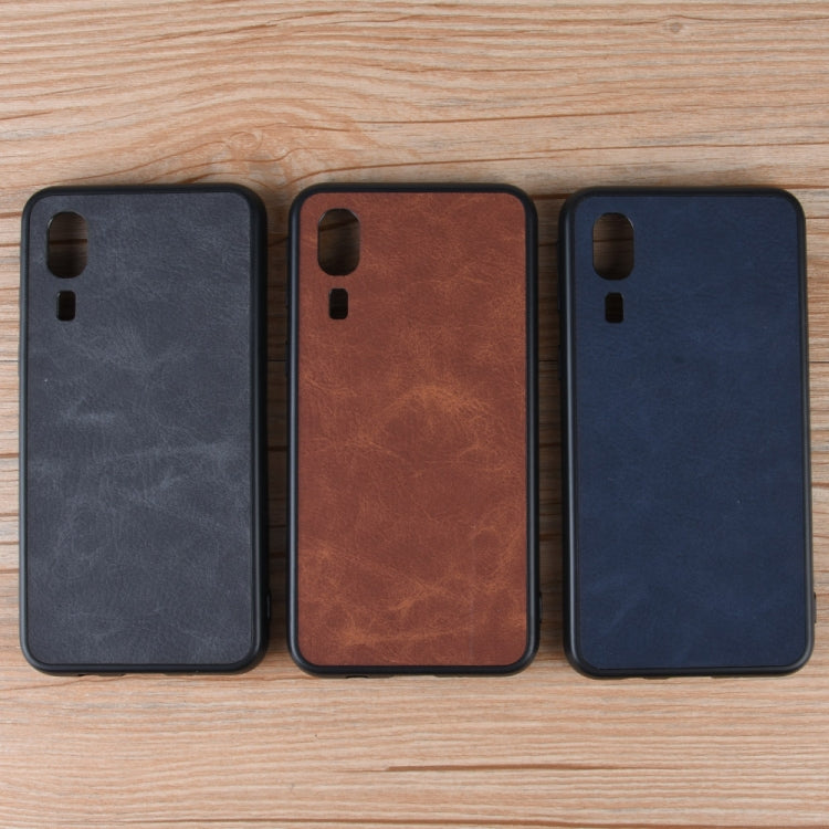 Shockproof Sheep Skin PC + PU + TPU Case For Samsung Galaxy A2 Core