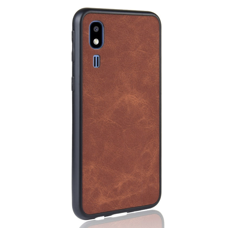 Shockproof Sheep Skin PC + PU + TPU Case For Samsung Galaxy A2 Core