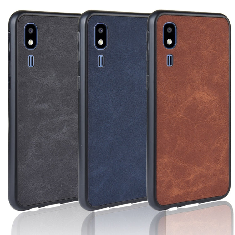 Shockproof Sheep Skin PC + PU + TPU Case For Samsung Galaxy A2 Core