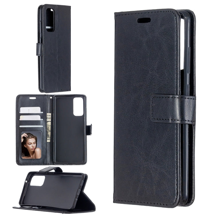 For Samsung Galaxy S20 FE Crazy Horse Texture Horizontal Flip Leather Case with Holder & Card Slots & Wallet & Photo Frame