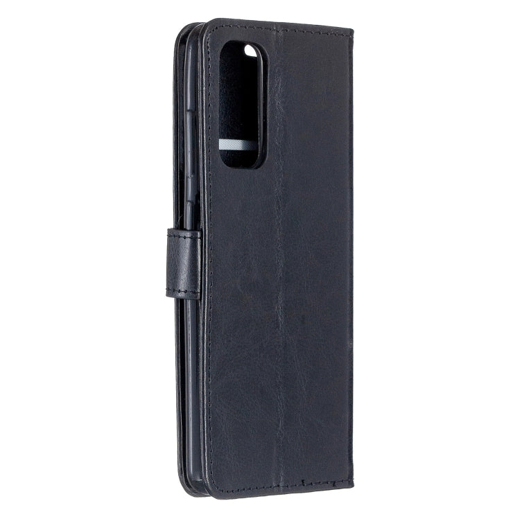 For Samsung Galaxy S20 FE Crazy Horse Texture Horizontal Flip Leather Case with Holder & Card Slots & Wallet & Photo Frame