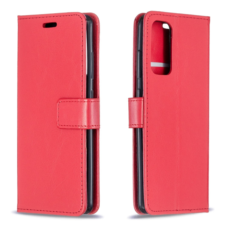For Samsung Galaxy S20 FE Crazy Horse Texture Horizontal Flip Leather Case with Holder & Card Slots & Wallet & Photo Frame