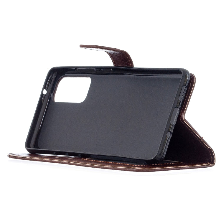For Samsung Galaxy S20 FE Crazy Horse Texture Horizontal Flip Leather Case with Holder & Card Slots & Wallet & Photo Frame
