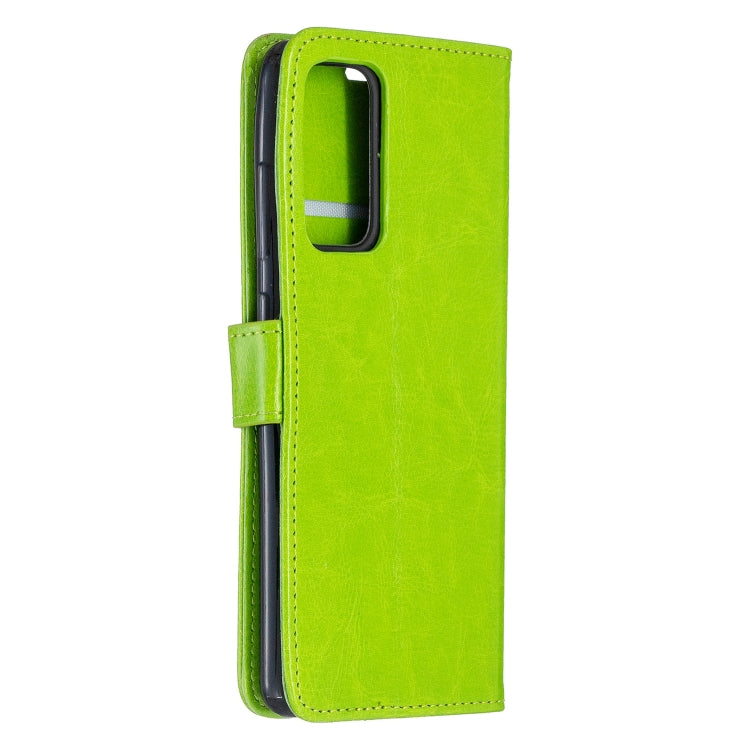 For Samsung Galaxy S20 FE Crazy Horse Texture Horizontal Flip Leather Case with Holder & Card Slots & Wallet & Photo Frame