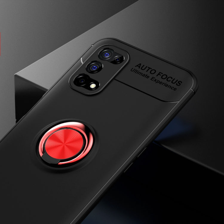 For OPPO Realme 7 Pro  Metal Ring Holder 360 Degree Rotating TPU Case