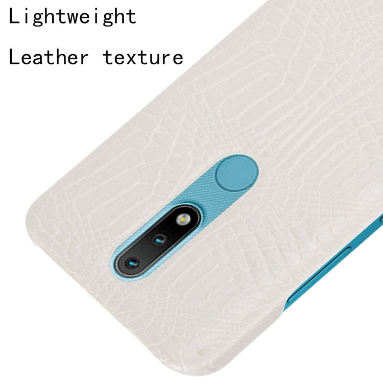 For Nokia 2.4 Shockproof Crocodile Texture PC + PU Case