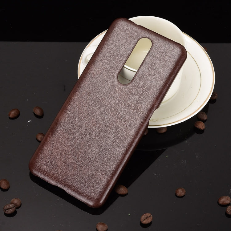 For Nokia 2.4 Shockproof Litchi Texture PC + PU Case
