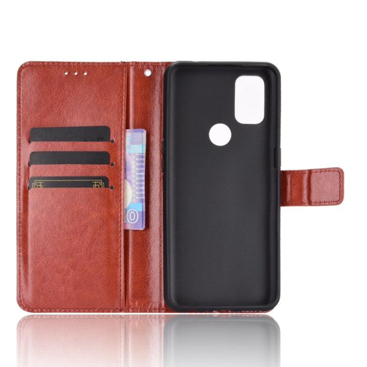 For OnePlus Nord N10 5G Retro Crazy Horse Texture Horizontal Flip Leather Case with Holder & Card Slots & Photo Frame