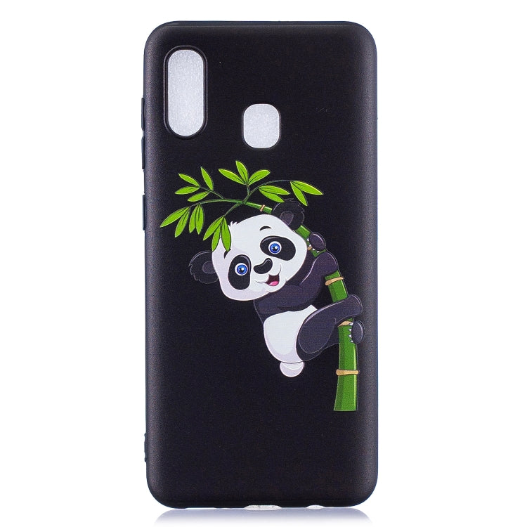 Embossment Patterned TPU Soft Cover Case for Galaxy A20 / A30