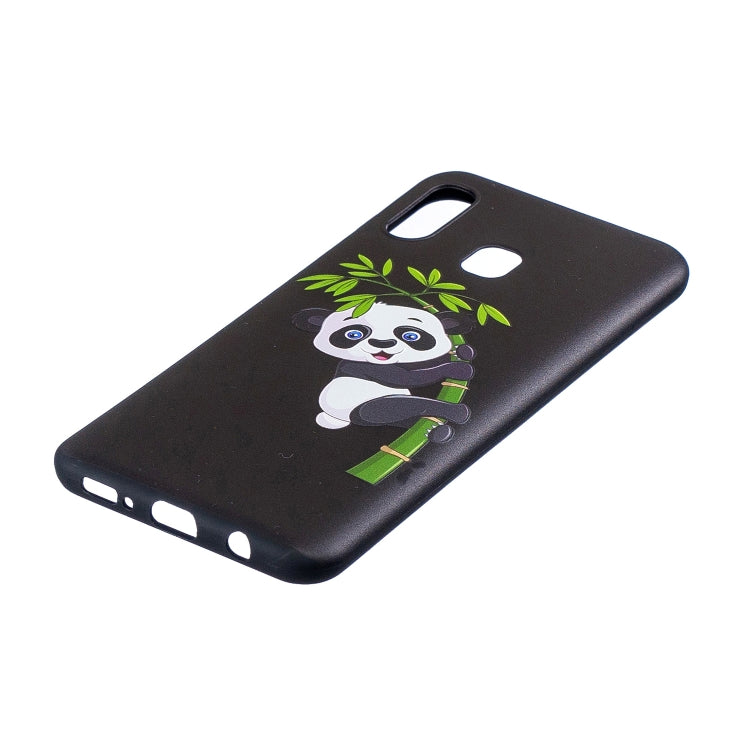 Embossment Patterned TPU Soft Cover Case for Galaxy A20 / A30