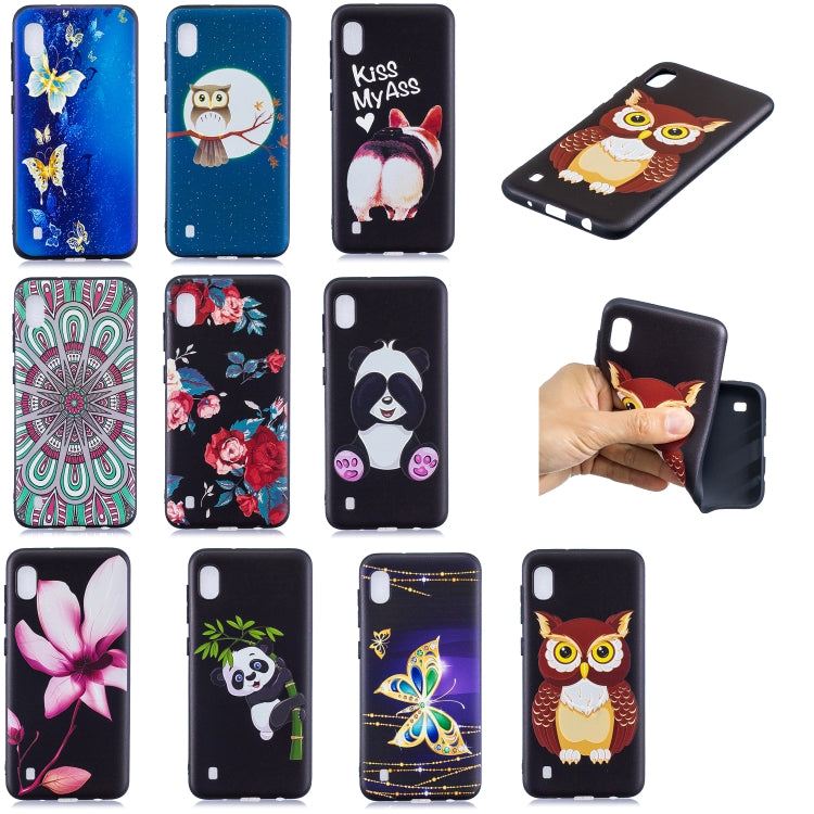 Embossment Patterned TPU Soft Cover Case for Galaxy A20 / A30