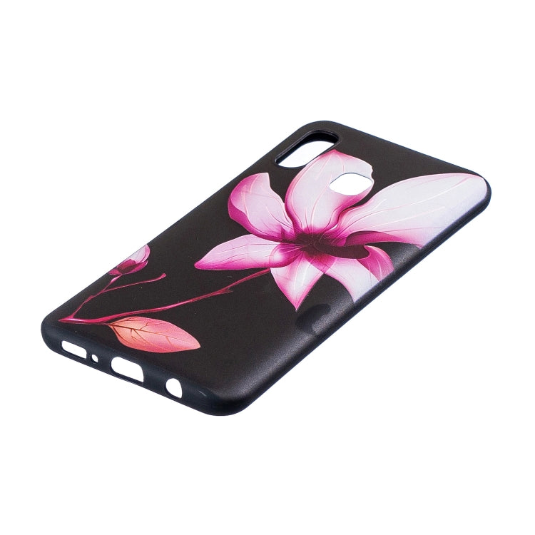 Embossment Patterned TPU Soft Cover Case for Galaxy A20 / A30
