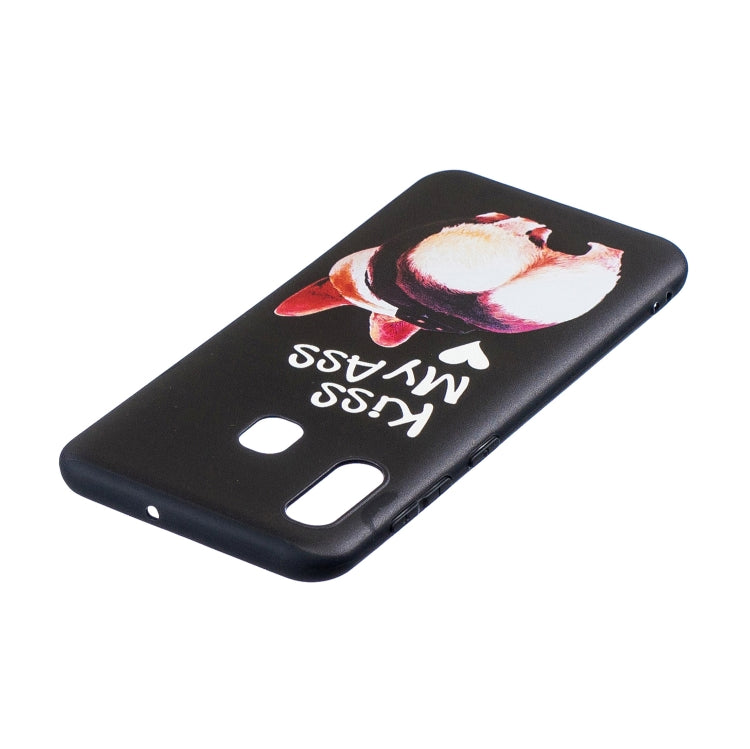 Embossment Patterned TPU Soft Cover Case for Galaxy A20 / A30
