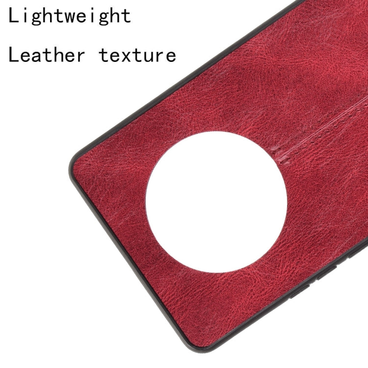 For Huawei Mate 40 Pro+ Shockproof Sewing Cow Pattern Skin PC + PU + TPU Case