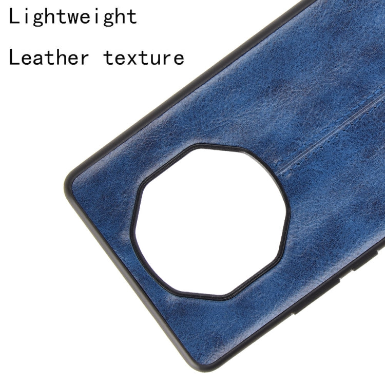 For Huawei Mate 40 RS Porsche Design Shockproof Sewing Cow Pattern Skin PC + PU + TPU Case