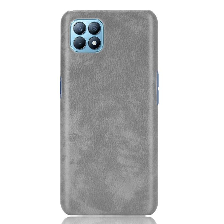 For OPPO Reno4 SE Shockproof Litchi Texture PC + PU Case