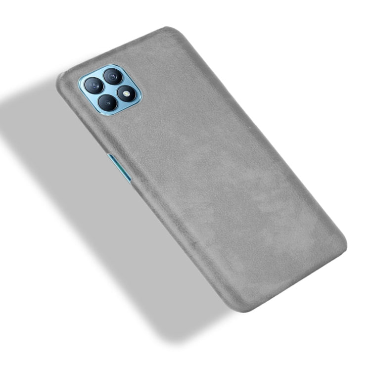 For OPPO Reno4 SE Shockproof Litchi Texture PC + PU Case