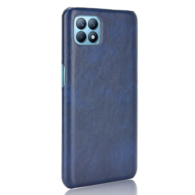 For OPPO Reno4 SE Shockproof Litchi Texture PC + PU Case
