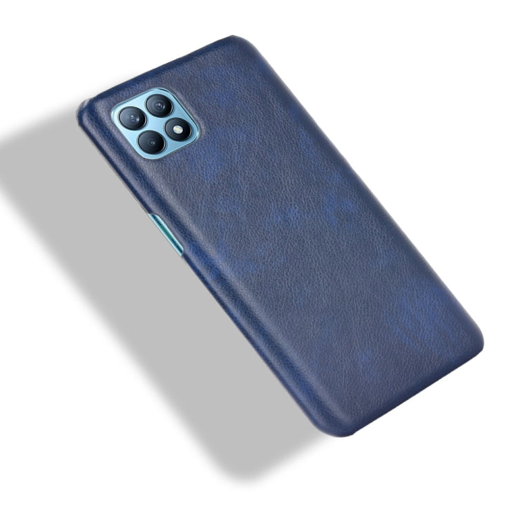 For OPPO Reno4 SE Shockproof Litchi Texture PC + PU Case