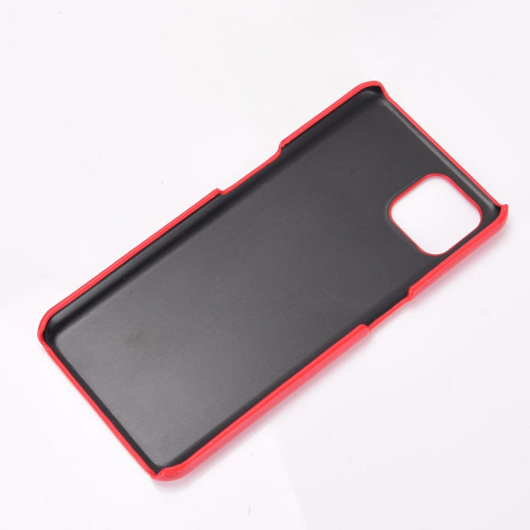 For OPPO Reno4 SE Shockproof Litchi Texture PC + PU Case