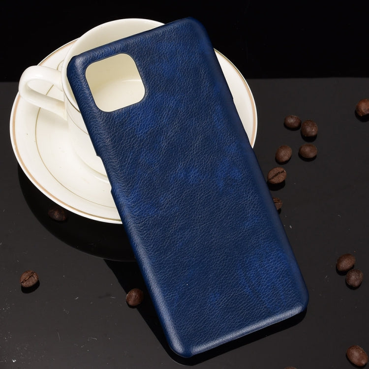For OPPO Reno4 SE Shockproof Litchi Texture PC + PU Case
