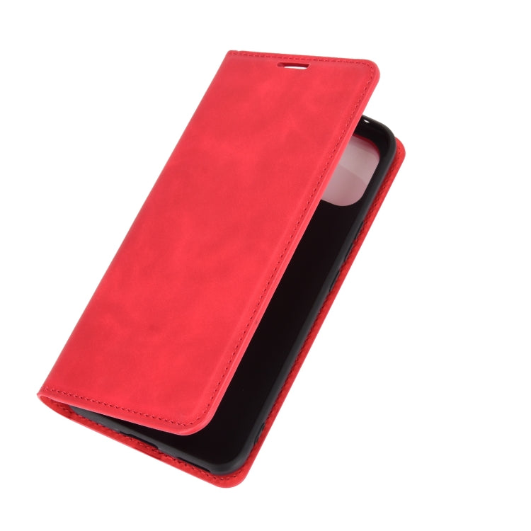 For Huawei nova 8 SE Retro-skin Business Magnetic Suction Leather Case with Holder & Card Slots & Wallet