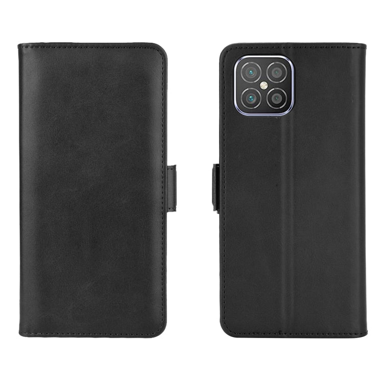 For Huawei nova 8 SE Dual-side Magnetic Buckle Horizontal Flip Leather Case with Holder & Card Slots & Wallet